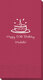 Modern Birthday Cake Guest Towels Image 2 of 2